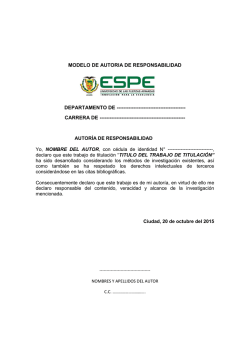 Modelo de autor&iacute;a de responsabilidad