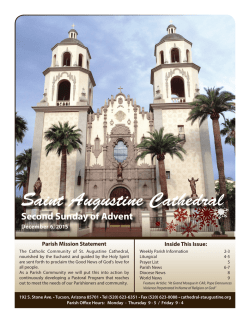 December 6, 2015/2 Sunday of Advent