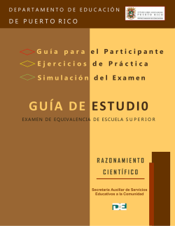 Guia Equiv Cientifico - Departamento de Educaci&oacute;n