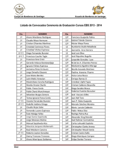 Cuerpo de Bomberos de Santiago Escuela de Bomberos de Santiago