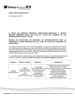 CARTA CIRCULAR # - Cartas Circulares &ndash; Triple