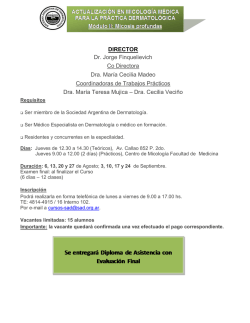 DIRECTOR Dr. Jorge Finquelievich Co Directora Dra. Mar&iacute;a Cecilia