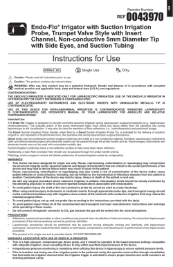 Instructions for Use