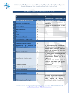 REGLAMENTO INTERNO DEL RESGUARDO TAGUAL