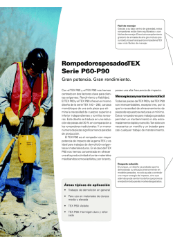 ROMPEDORAS NEUMATICAS TEXP90S