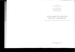 diccionario de geograf&iacute;a - Reposit&oacute;rio da Universidade de Lisboa