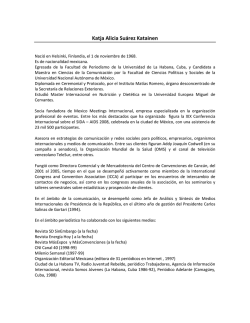 Katja Alicia Su&aacute;rez Katainen