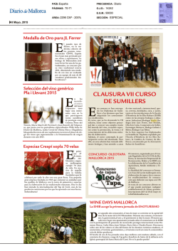 CLAUSURA VII CURSO DE SUMILLERS