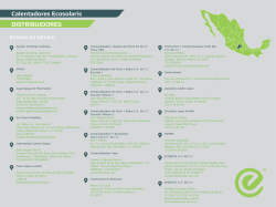 Calentadores Ecosolaris DISTRIBUIDORES