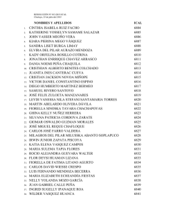 cinthia isabela ruiz facho 6804 katherine yosselyn samame salazar