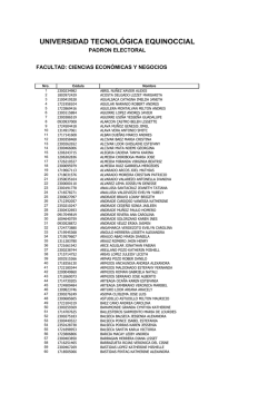 Facultad de Ciencias Econ&oacute;micas y Negocios