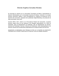 Brenda Ang&eacute;lica Gonz&aacute;lez Morales