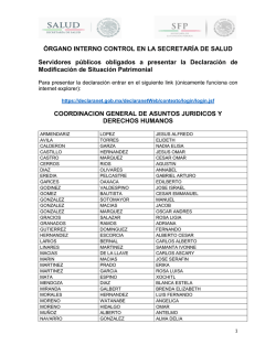 111 coordinacion general de asuntos juridicos y derechos humanos