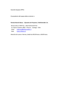 Garant&iacute;a Equipos APPLE. El propietario del equipo debe contactar a