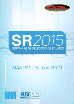 sr2015 manual del usuario