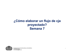 CE-3122 Semana 7 Formulaci&oacute;n Proyectos