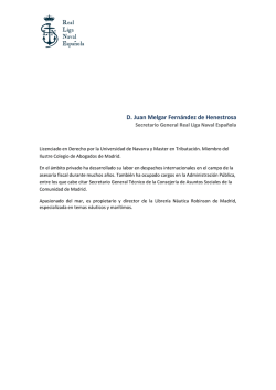 D. Juan Melgar Fern&aacute;ndez de Henestrosa