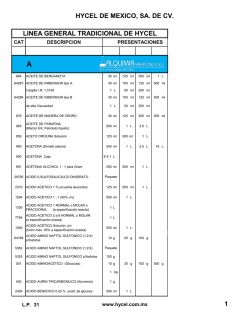 hycel de mexico, sa. de cv.