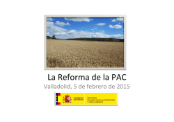 LA REFORMA DE LA PAC - FERNANDO MIRANDA