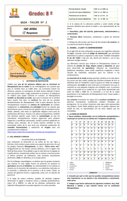 EDAD ANTIGUA: 1.2 Mesopotamia