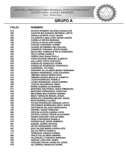 GRUPO A - Prepa 20-30
