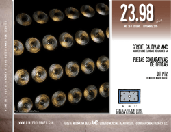 SERGUEI SALDIVAR AMC Puebas comparativas de opticas DIT Pt2