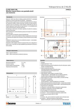 Videoporteros de 2 HILOS