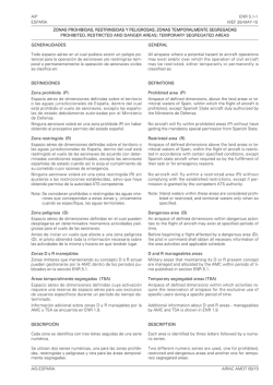 ENR 5.1-1. Zonas con limitaciones. (LEP, LER