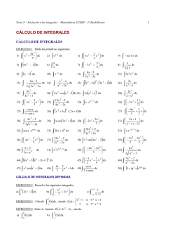 Ejercicios voluntarios