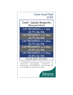 Credi - L&iacute;quido Banjercito (Personal Activo)