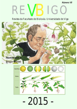 REVBIGO anuario - Facultad de Biolog&iacute;a