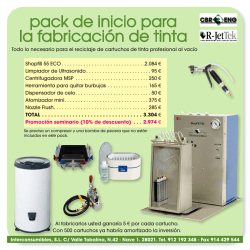 pack de inicio para la fabricaci&oacute;n de tinta