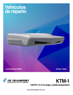 KTM-1 Veh&iacute;culos de reparto
