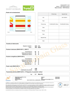 Saint-Gobain Glass - Valores Triplestop Ventanas