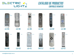 CAT&Aacute;LOGO DE PRODUCTOS