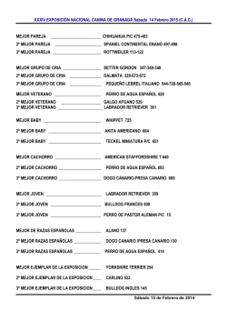 resultados finales cac granada 2015