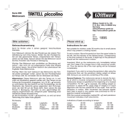 Metronom - Wittner GmbH