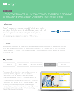GOintegro - Caso de Exito [Banco Financiero]