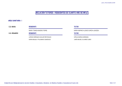 Formaci&oacute;n en Salud -UD MFyC- R4 y sus tutores
