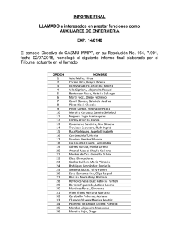 21 de Octubre de 2011