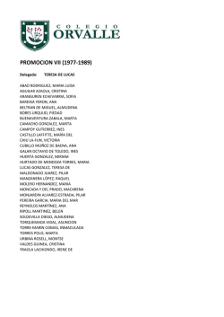 PROMOCION VII (1977