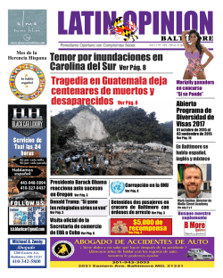 Edici&oacute;n 259 - Latin Opinion