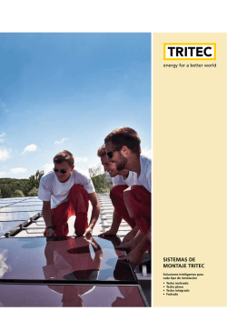 SiStemaS de montaje tritec