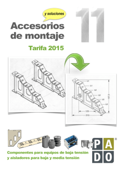 Accesorios de montaje