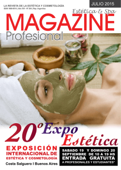 204 Julio 2015 - Magazine Profesional