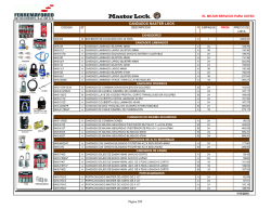 CANDADOS MASTER LOCK