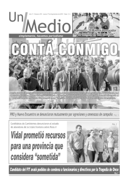 Peri&oacute;dico quincenal