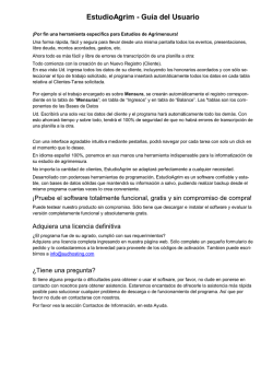 EstudioAgrim - Gu&iacute;a del Usuario