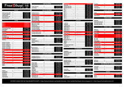 OFFERTE VALIDE FINO AD ESAURIMENTO SCORTE