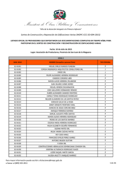 Descargar - Ministerio de Obras P&uacute;blicas y Comunicaciones